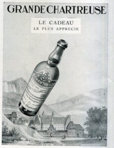 Vintage ad for charteuse
